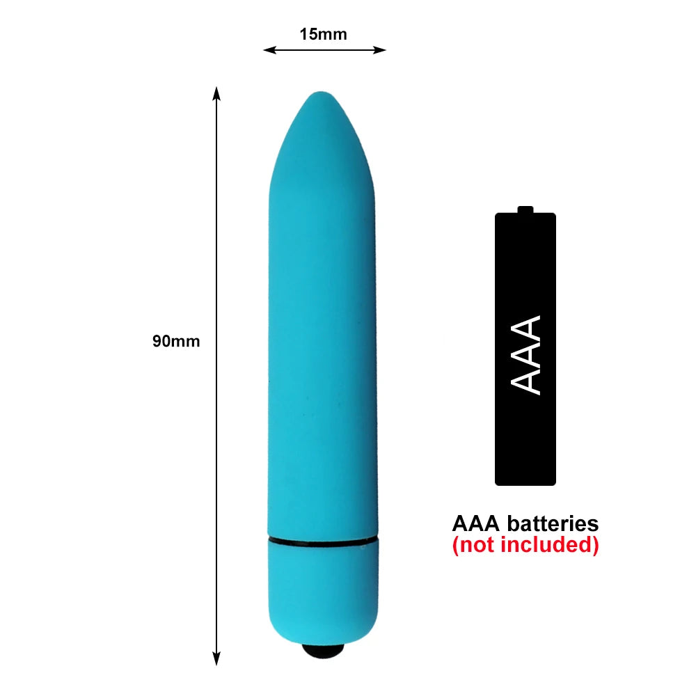 10-Speed Bullet Vibrator – G-Spot & Clitoral Stimulator