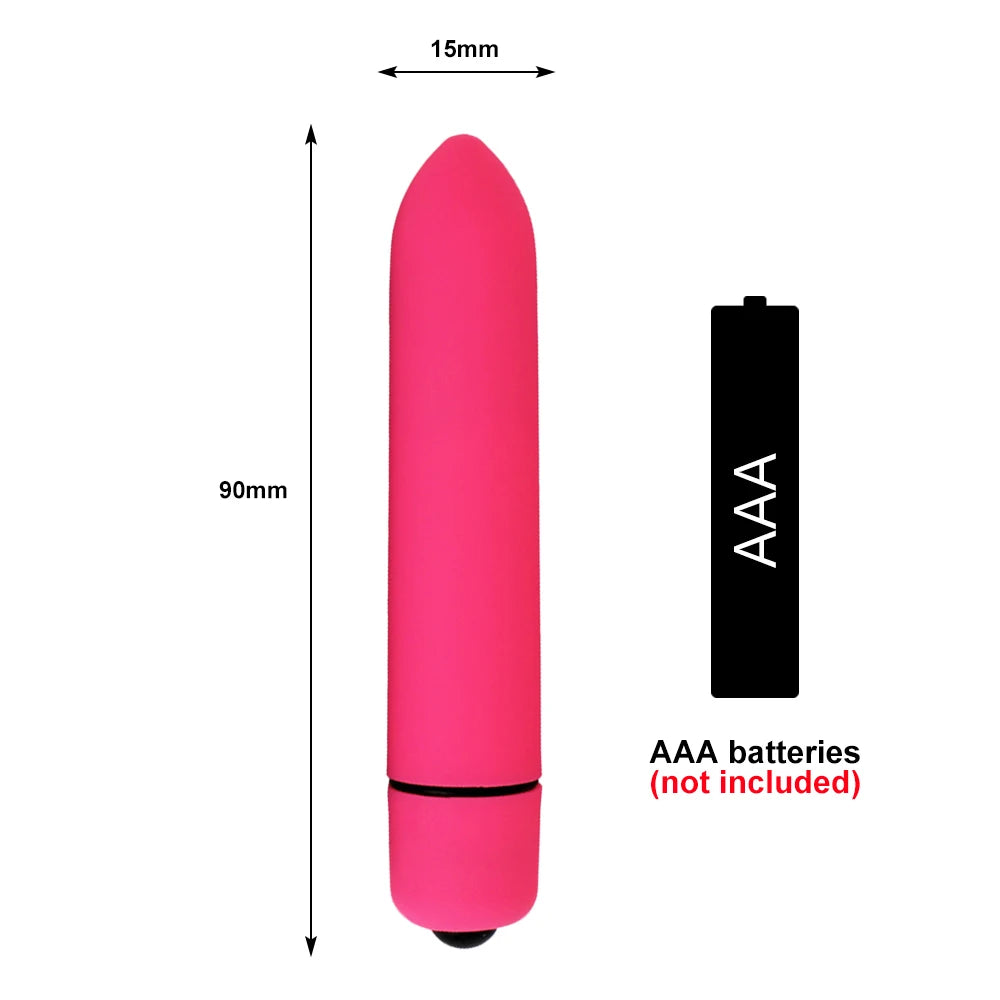 10-Speed Bullet Vibrator – G-Spot & Clitoral Stimulator