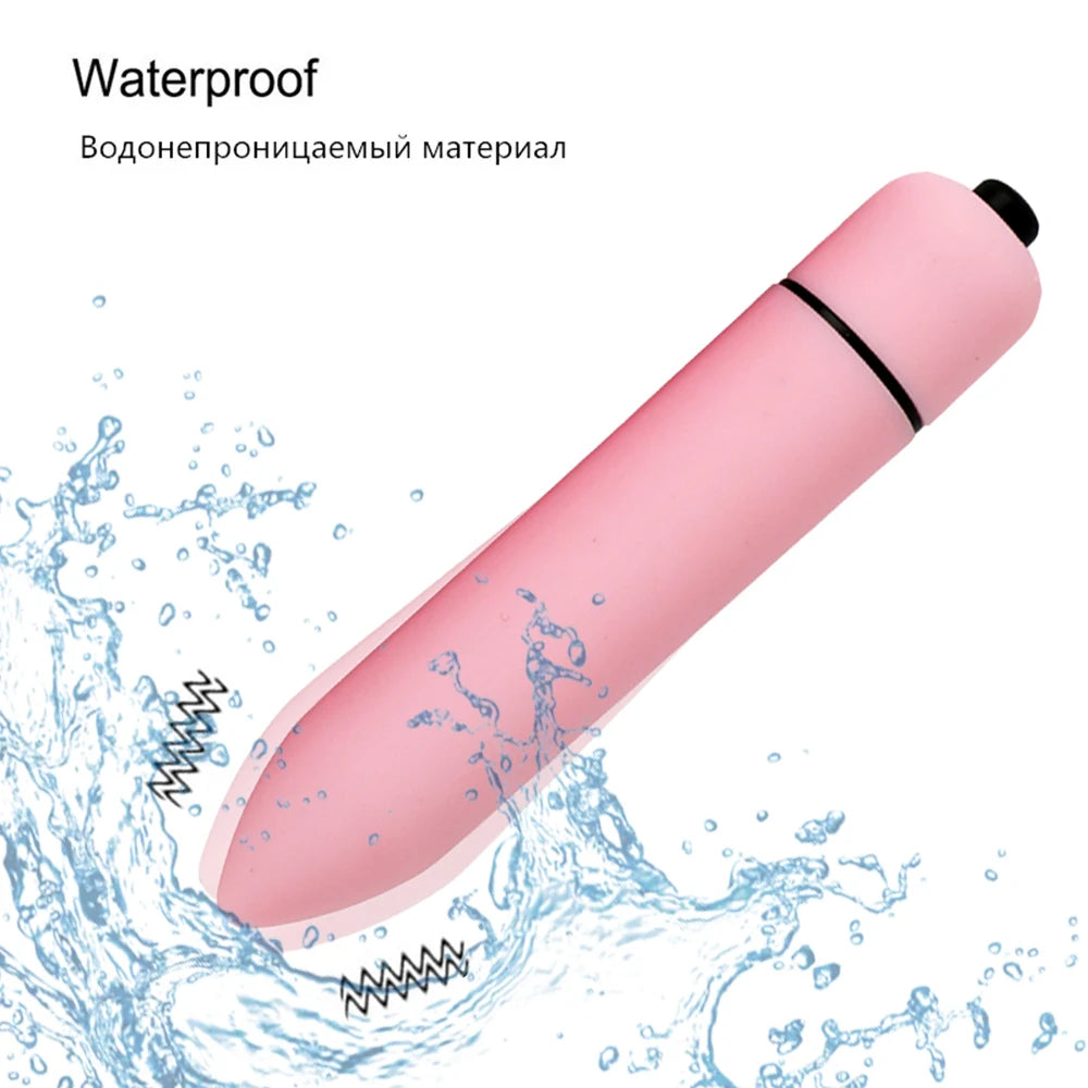 10-Speed Bullet Vibrator – G-Spot & Clitoral Stimulator