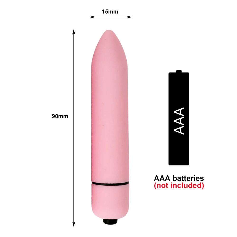 10-Speed Bullet Vibrator – G-Spot & Clitoral Stimulator