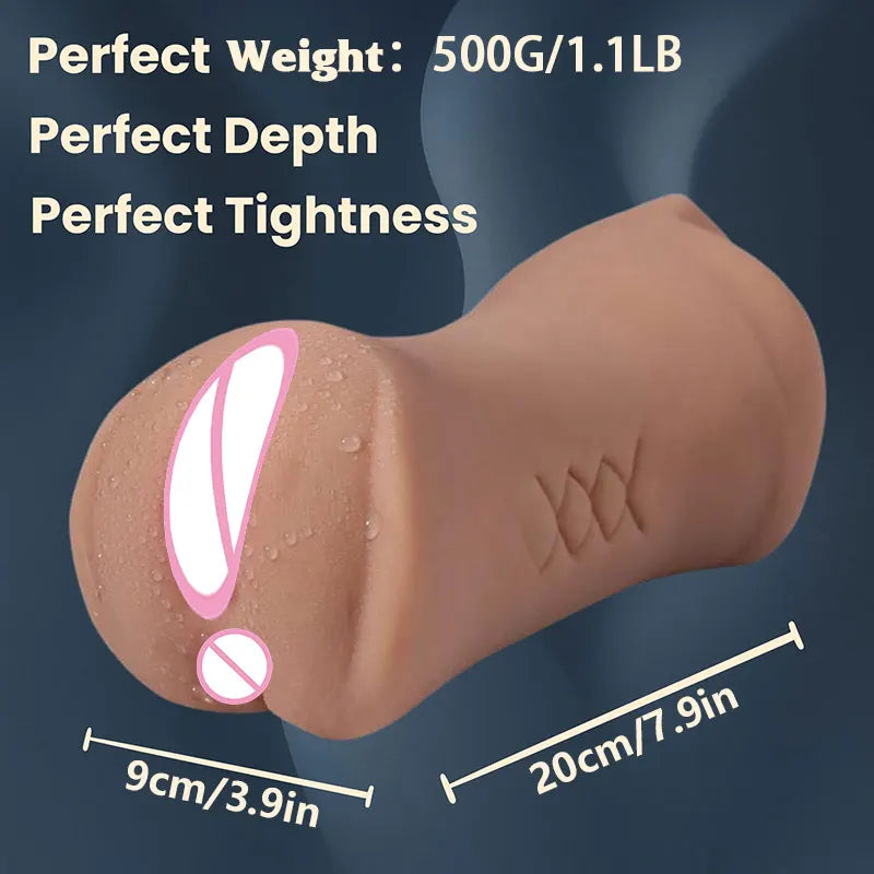 3-in-1 Male Masturbator – Realistic Stroker Toy