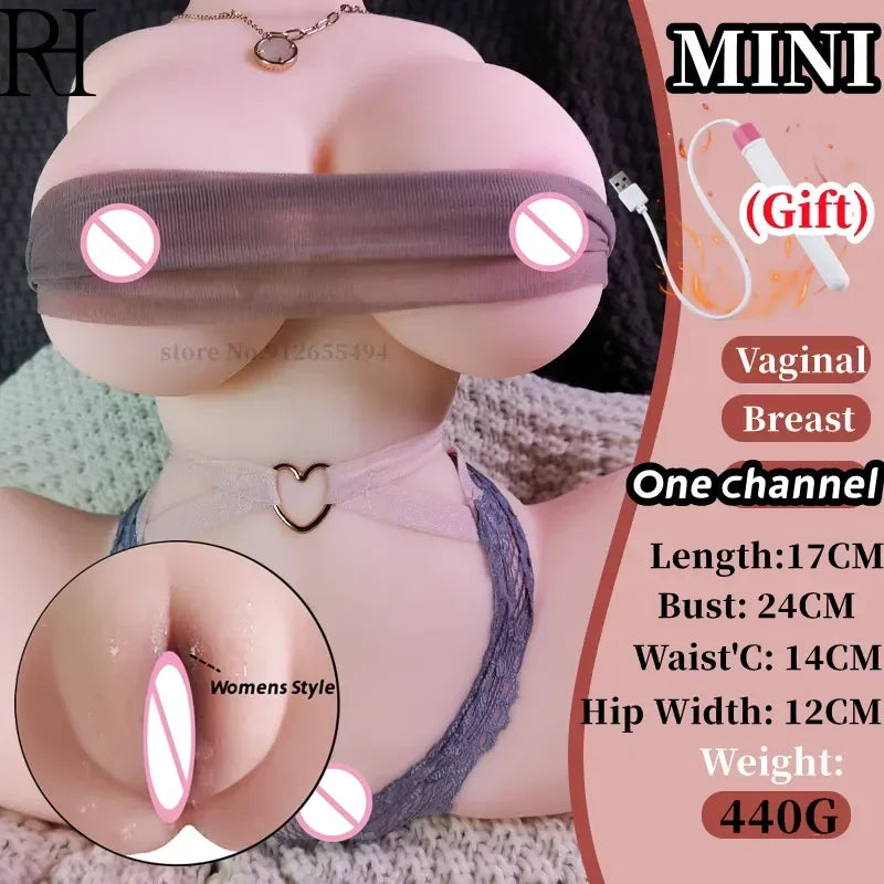 Half-Body Love Doll – Male Masturbator with Realistic Curves