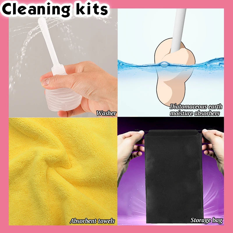 3-in-1 Male Masturbator – Realistic Stroker Toy