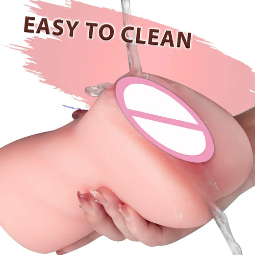 3-in-1 Male Masturbator – Realistic Stroker Toy