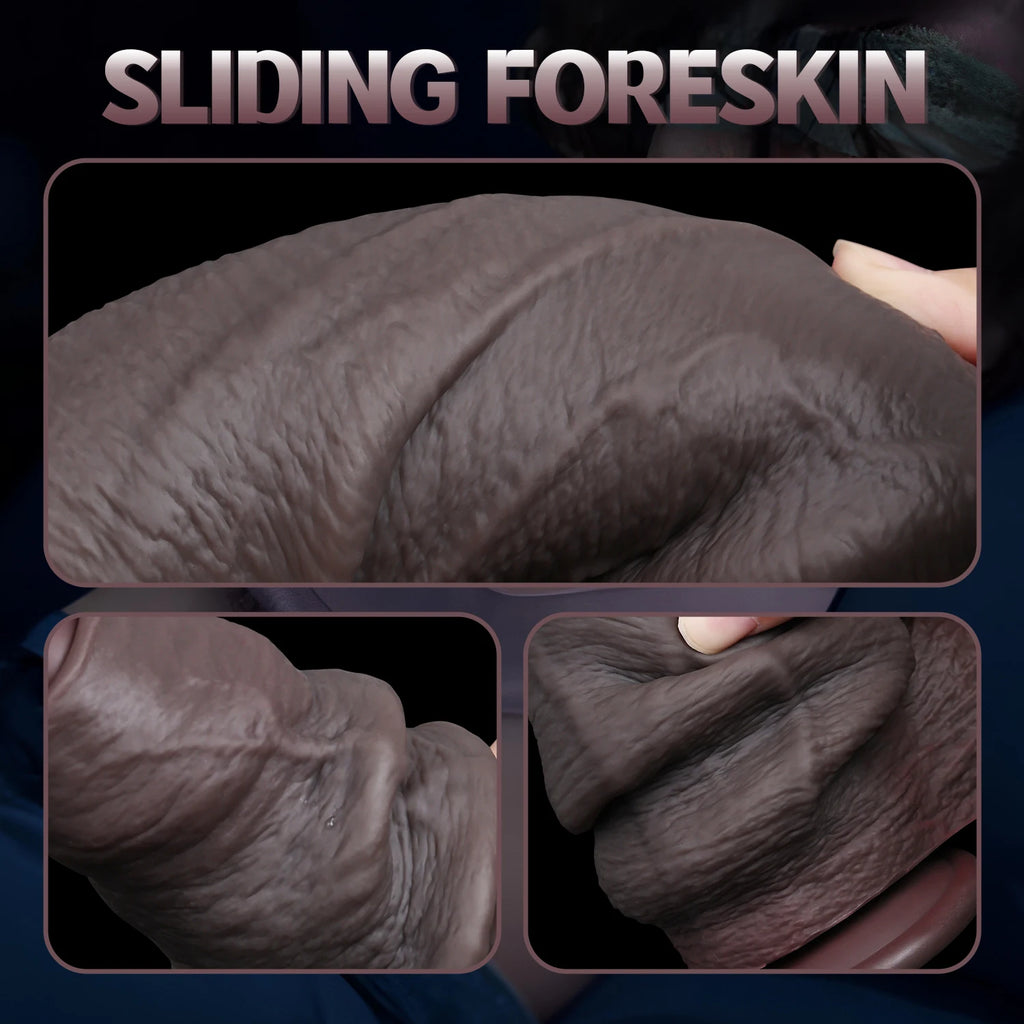Realistic Silicone Dildo with Suction Cup – Adult Toy for Women