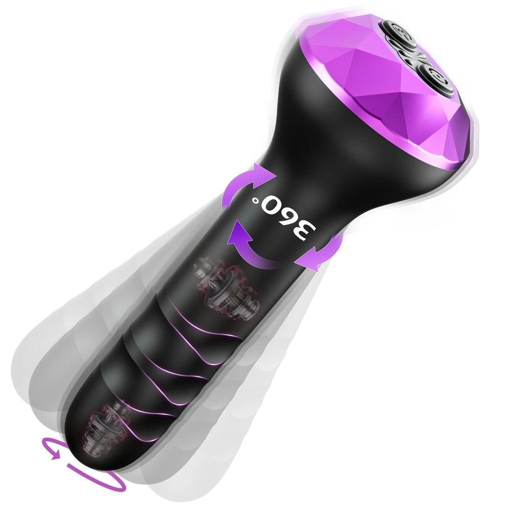 KUSHOR Rotating Prostate Massager – Vibrating Anal Toy