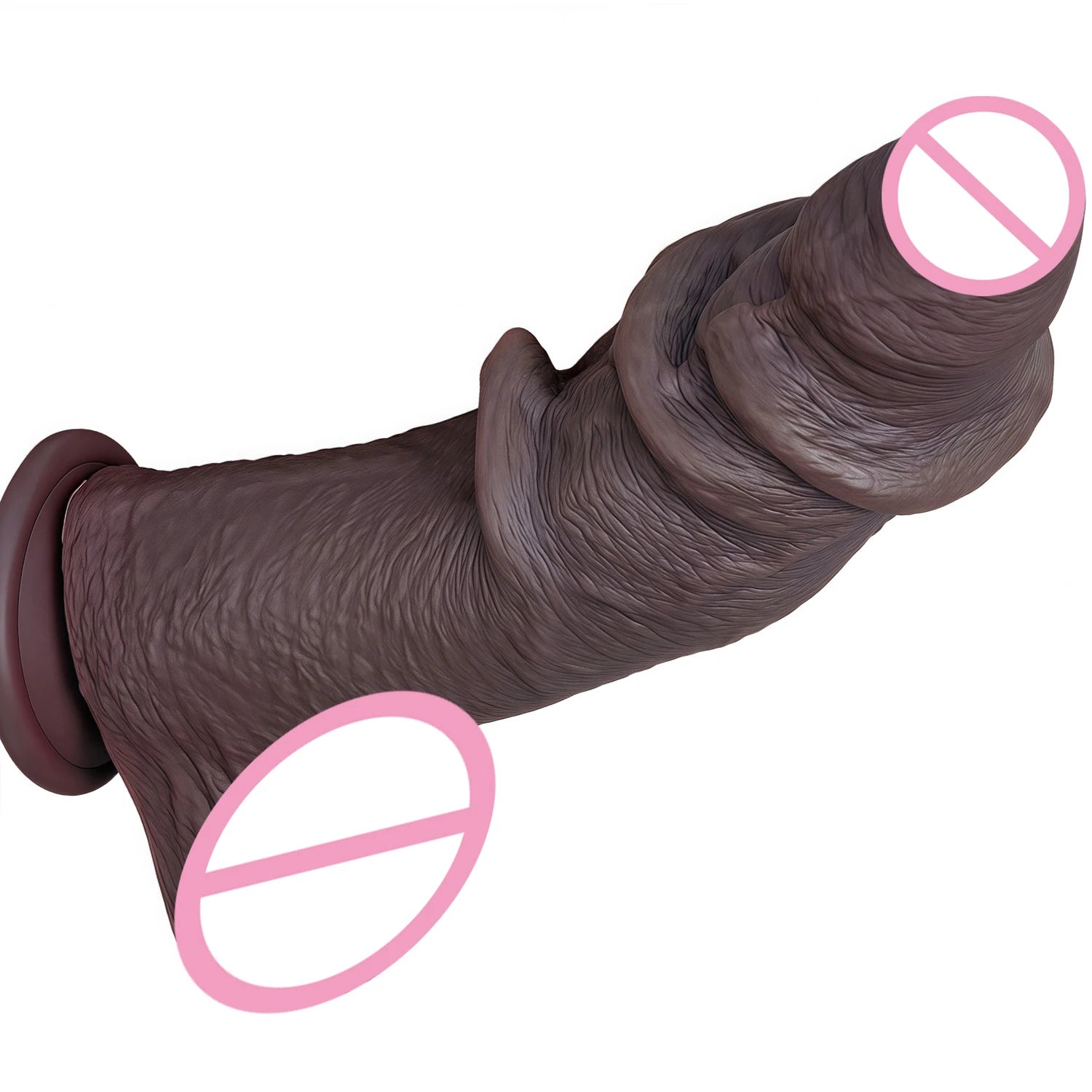 Realistic Silicone Dildo with Suction Cup – Adult Toy for Women