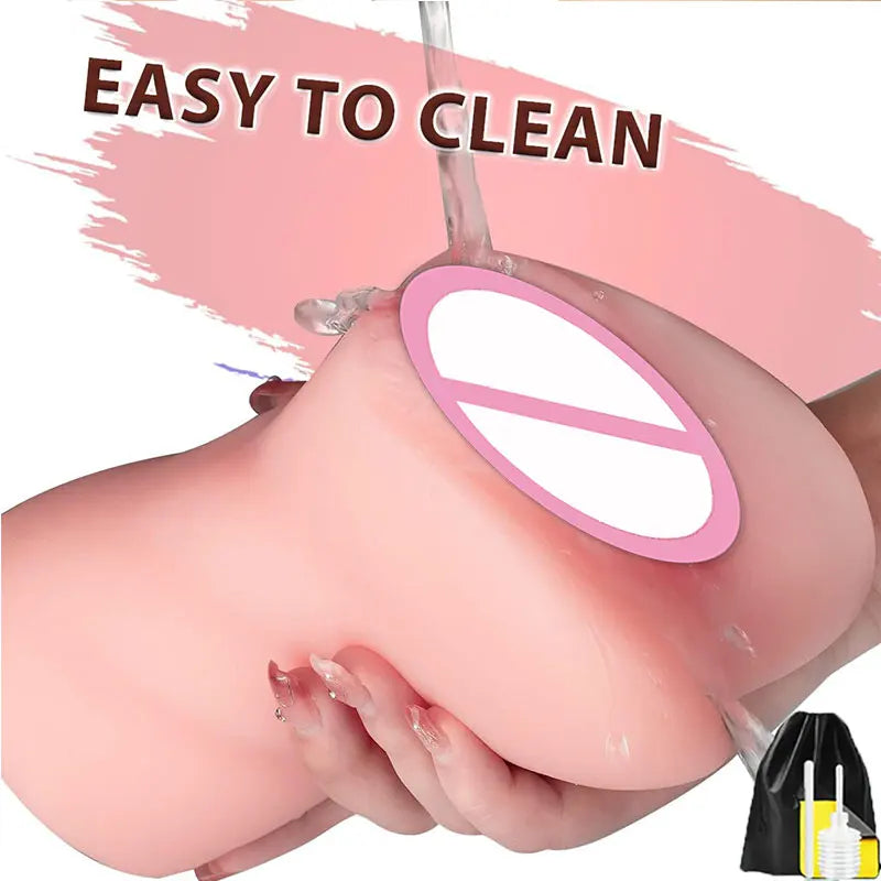 3-in-1 Male Masturbator – Realistic Stroker Toy